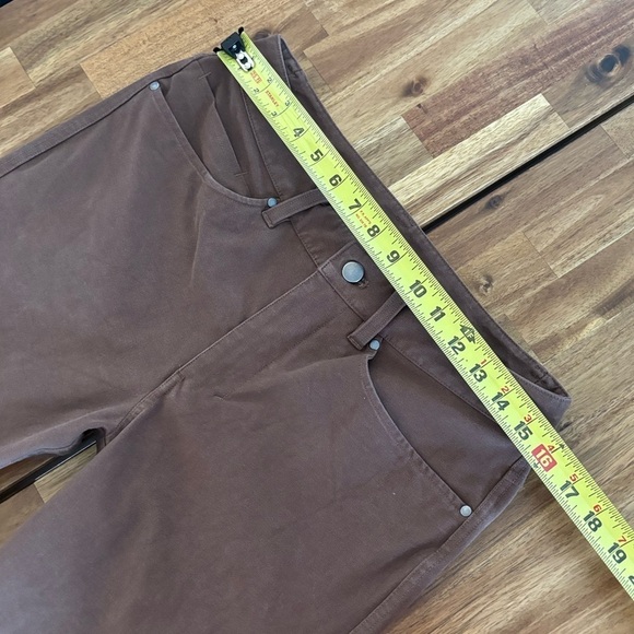 Lululemon ABC Pants Mens Size 30 Slim Fit Utilitech Abrasion Brown - Picture 14 of 16
